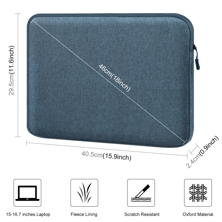 HAWEEL 16 Zoll Laptop-Hülle mit Reißverschluss Aktentasche für 15-16,7 Zoll Laptop, Für 15-16,7 Zoll Laptop
