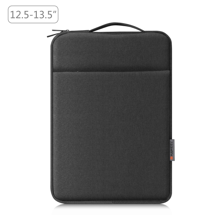 HAWEEL Laptop-Hülle mit Reißverschluss Aktentasche mit Griff für 12,5-13,5 Zoll Laptop, Für 12,5-13,5 Zoll Laptop (mit Griff)