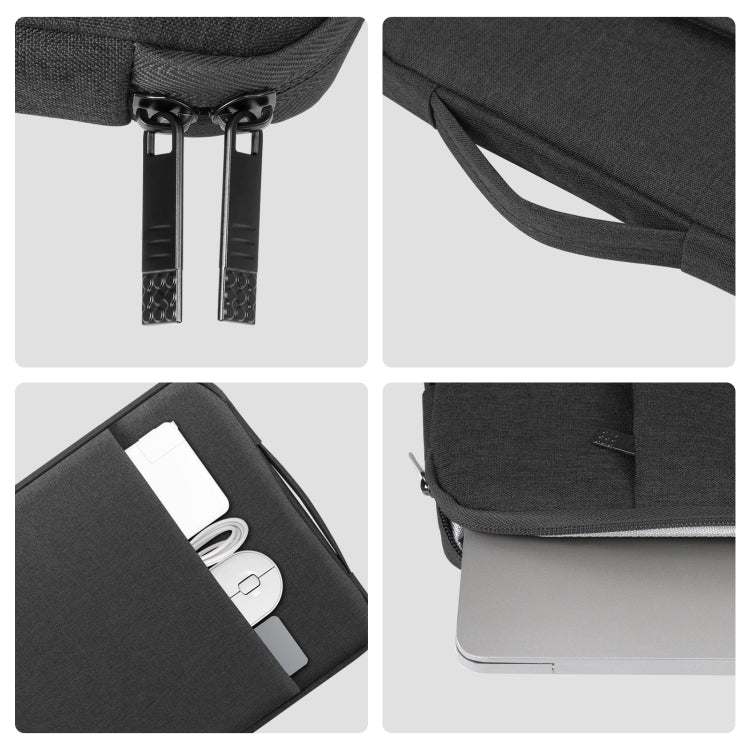HAWEEL Laptop-Hülle mit Reißverschluss Aktentasche mit Griff für 12,5-13,5 Zoll Laptop, Für 12,5-13,5 Zoll Laptop (mit Griff)