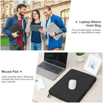 HAWEEL Laptop-Hülle mit Reißverschluss Aktentasche mit Griff für 14-15 Zoll Laptop, Für 14-15 Zoll Laptop (mit Griff)