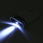 HAWEEL DIY 4 x 18650 Akku (nicht enthalten) 10000mAh Powerbank-Gehäuse mit 2 x USB-Ausgang & Display für iPhone, Galaxy, Sony, HTC, Google, Huawei, Xiaomi, Lenovo und andere Smartphones, DIY 4 x 18650 10000mAh Akku (US)
