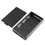HAWEEL DIY 6 x 18650 Akku 24W Schnelllade-Powerbank-Gehäuse mit Display, ohne Akku, 6 x 18650 Akku