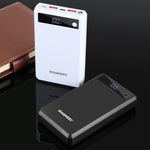 HAWEEL DIY 6 x 18650 Akku 24W Schnelllade-Powerbank-Gehäuse mit Display, ohne Akku, 6 x 18650 Akku