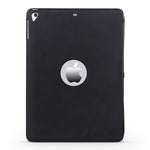 F611 Abnehmbares Buntes Hintergrundbeleuchtetes Aluminium-Rückteil Kabelloses Bluetooth Keyboard Tablet-Hülle für iPad Air 2 / 9,7 (2018) / 9,7 Zoll (2017) / Air / Pro 9,7 Zoll