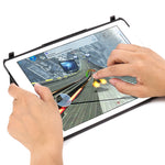 F611 Abnehmbares Buntes Hintergrundbeleuchtetes Aluminium-Rückteil Kabelloses Bluetooth Keyboard Tablet-Hülle für iPad Air 2 / 9,7 (2018) / 9,7 Zoll (2017) / Air / Pro 9,7 Zoll