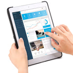 F611 Abnehmbares Buntes Hintergrundbeleuchtetes Aluminium-Rückteil Kabelloses Bluetooth Keyboard Tablet-Hülle für iPad Air 2 / 9,7 (2018) / 9,7 Zoll (2017) / Air / Pro 9,7 Zoll