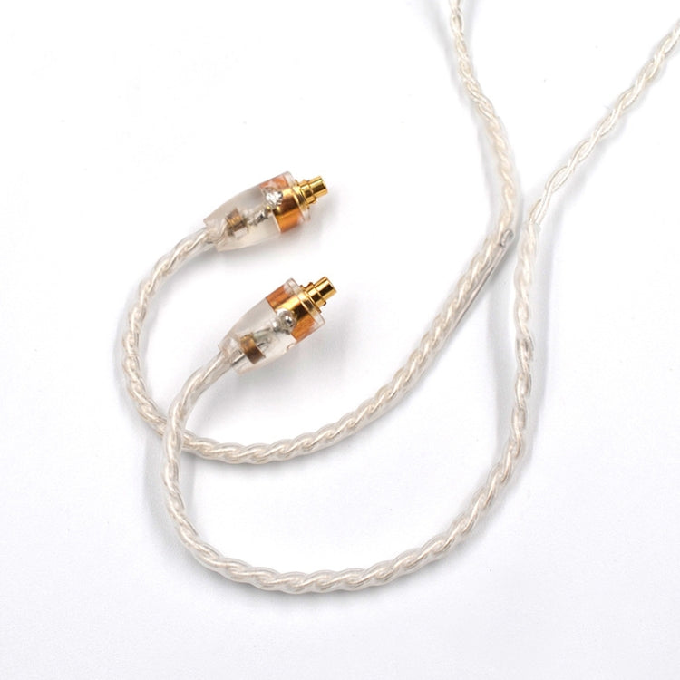 KZ 8 Pin Sauerstofffreies Kupfer Silberbeschichtetes Upgrade-Kabel für die meisten MMCX Schnittstellen Ohrhörer