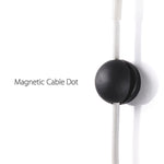 Magnetische Kabelaufwicklung Magnethalter Schreibtisch-Aufbewahrung