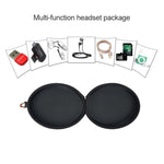 Tragbare stoßfeste Multifunktions-Aufbewahrungstasche aus EVA für große faltbare Sony-Kopfhörer, Größe: 185 x 135 x 70 mm