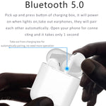 i9 Touch Wireless TWS Sport Beidseitiges Stereo Bluetooth 5.0 Headset mit Ladekoffer, Touch-Version, Touch-Version