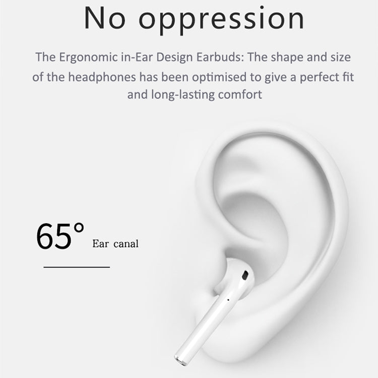 i9 Touch Wireless TWS Sport Beidseitiges Stereo Bluetooth 5.0 Headset mit Ladekoffer, Touch-Version, Touch-Version