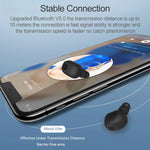Q1 TWS Bluetooth 5.0 Binaurales Stereo Wireless Sport Bluetooth Ohrhörer