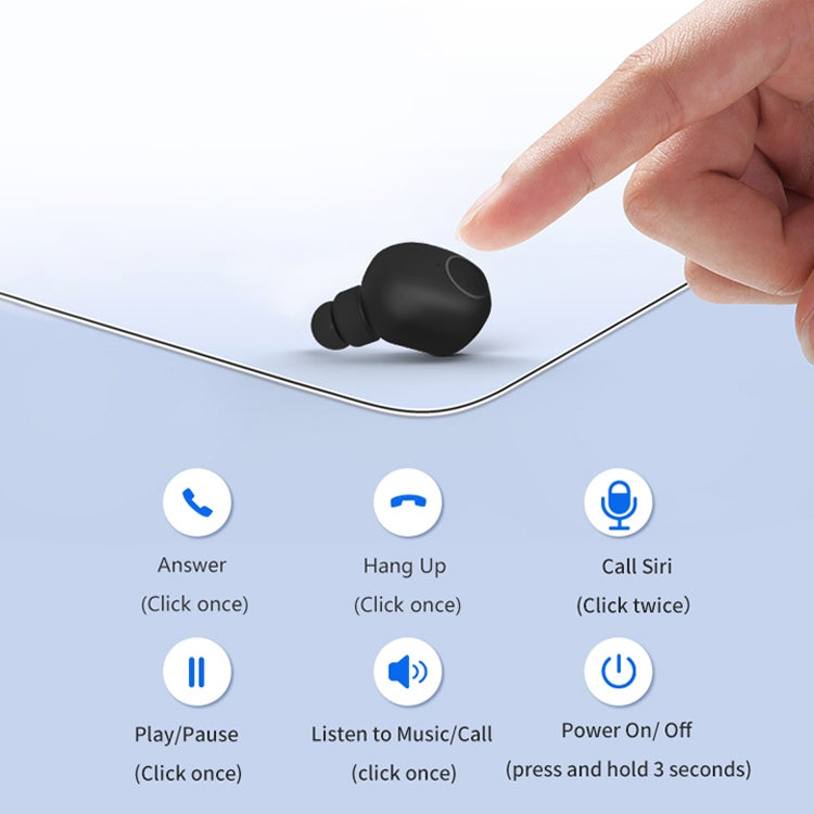 Q1 TWS Bluetooth 5.0 Binaurales Stereo Wireless Sport Bluetooth Ohrhörer
