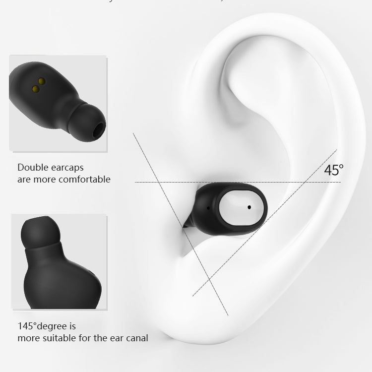 Q2 TWS Bluetooth 5.0 Binaurales Stereo Wireless Sport Bluetooth Ohrhörer