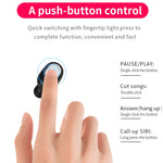 Q2 TWS Bluetooth 5.0 Binaurales Stereo Wireless Sport Bluetooth Ohrhörer