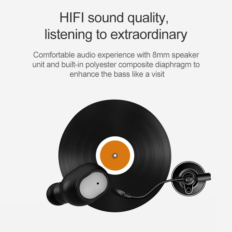 Q2 TWS Bluetooth 5.0 Binaurales Stereo Wireless Sport Bluetooth Ohrhörer