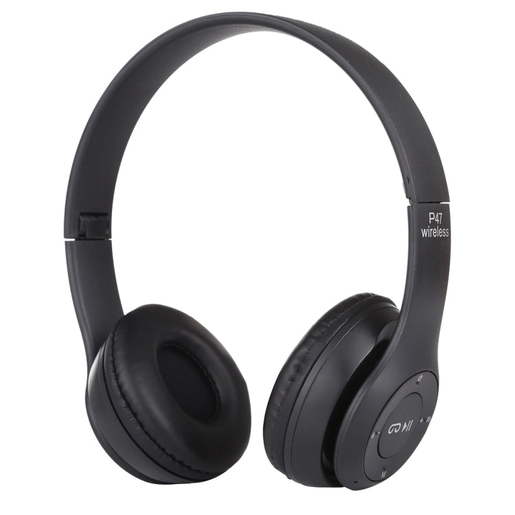 P47 faltbarer kabelloser Bluetooth-Kopfhörer mit 3,5-mm-Audioanschluss, unterstützt MP3 / Anrufe, P47 Rot, P47 Weiß, P47 Grün, P47 Schwarz, P47 Blau