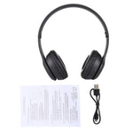 P47 faltbarer kabelloser Bluetooth-Kopfhörer mit 3,5-mm-Audioanschluss, unterstützt MP3 / Anrufe, P47 Rot, P47 Weiß, P47 Grün, P47 Schwarz, P47 Blau