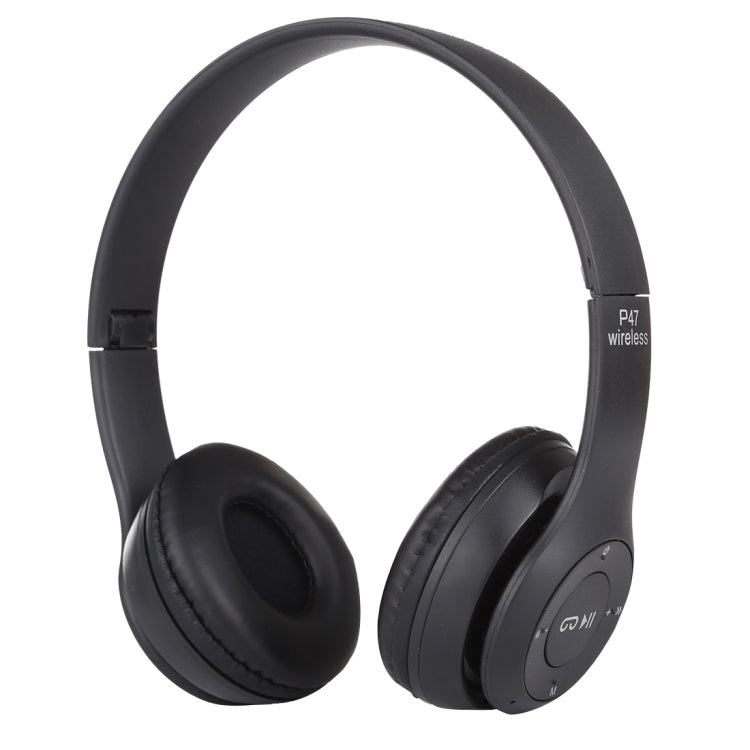 P47 faltbarer kabelloser Bluetooth-Kopfhörer mit 3,5-mm-Audioanschluss, unterstützt MP3 / Anrufe, P47 Rot, P47 Weiß, P47 Grün, P47 Schwarz, P47 Blau
