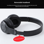 P47 faltbarer kabelloser Bluetooth-Kopfhörer mit 3,5-mm-Audioanschluss, unterstützt MP3 / Anrufe, P47 Rot, P47 Weiß, P47 Grün, P47 Schwarz, P47 Blau