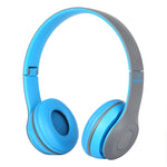 P47 faltbarer kabelloser Bluetooth-Kopfhörer mit 3,5-mm-Audioanschluss, unterstützt MP3 / Anrufe, P47 Rot, P47 Weiß, P47 Grün, P47 Schwarz, P47 Blau