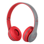P47 faltbarer kabelloser Bluetooth-Kopfhörer mit 3,5-mm-Audioanschluss, unterstützt MP3 / Anrufe, P47 Rot, P47 Weiß, P47 Grün, P47 Schwarz, P47 Blau