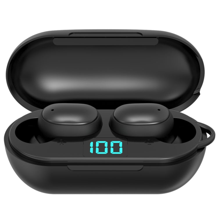 H6 TWS Bluetooth 5.0 Kabelloser Bluetooth-Kopfhörer mit Digitalanzeige & Ladebox, unterstützt Siri & HD-Anrufe