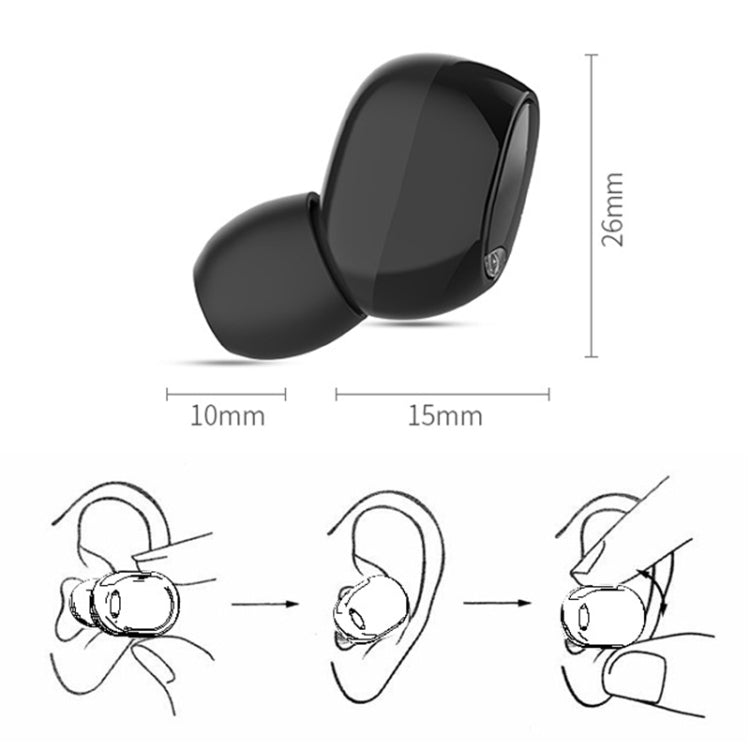 G10 TWS Bluetooth 5.0 Kabelloser Bluetooth-Kopfhörer mit Ladebox, unterstützt Digitalanzeige & HD-Anruf & Powerbank, G10