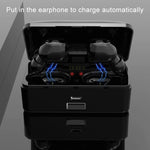 G10 TWS Bluetooth 5.0 Kabelloser Bluetooth-Kopfhörer mit Ladebox, unterstützt Digitalanzeige & HD-Anruf & Powerbank, G10