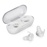 TWS-4 IPX5 wasserdichter Bluetooth 5.0 Touch Kabelloser Bluetooth-Kopfhörer mit Ladebox, unterstützt HD-Anruf & Sprachansagen, TWS-4