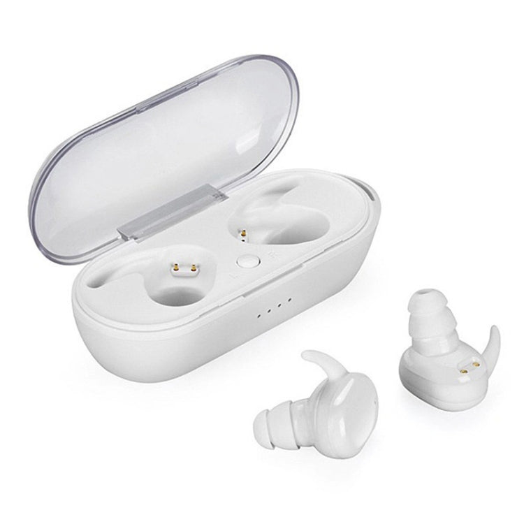 TWS-4 IPX5 wasserdichter Bluetooth 5.0 Touch Kabelloser Bluetooth-Kopfhörer mit Ladebox, unterstützt HD-Anruf & Sprachansagen, TWS-4