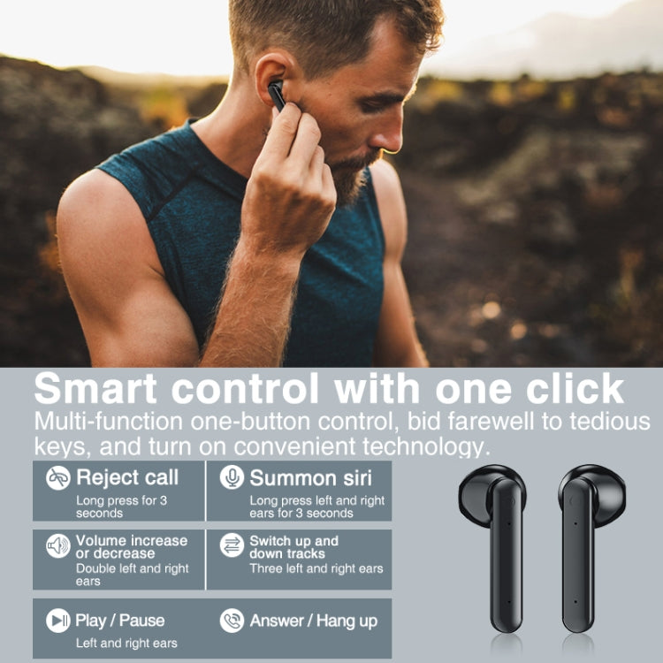 P100pro TWS Bluetooth 5.0 Touch Kabelloser Bluetooth-Kopfhörer mit Ladebox & LED Smart Digitalanzeige, unterstützt Siri & Anrufe