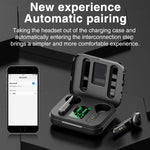 P100pro TWS Bluetooth 5.0 Touch Kabelloser Bluetooth-Kopfhörer mit Ladebox & LED Smart Digitalanzeige, unterstützt Siri & Anrufe