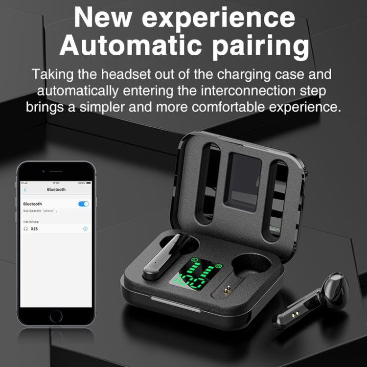 P100pro TWS Bluetooth 5.0 Touch Kabelloser Bluetooth-Kopfhörer mit Ladebox & LED Smart Digitalanzeige, unterstützt Siri & Anrufe