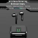 P100pro TWS Bluetooth 5.0 Touch Kabelloser Bluetooth-Kopfhörer mit Ladebox & LED Smart Digitalanzeige, unterstützt Siri & Anrufe