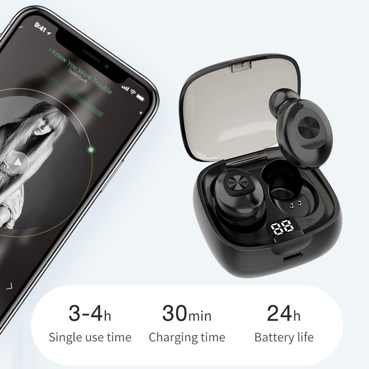 XG-8 TWS Digitalanzeige Touch Bluetooth Ohrhörer mit Magnetischer Ladestation