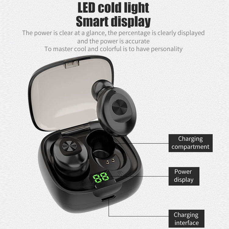 XG-8 TWS Digitalanzeige Touch Bluetooth Ohrhörer mit Magnetischer Ladestation