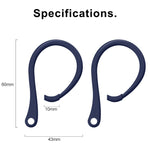 Für AirPods 1 / 2 / Pro Anti-Verlust Silikon Ohrhörer Ohrbügel