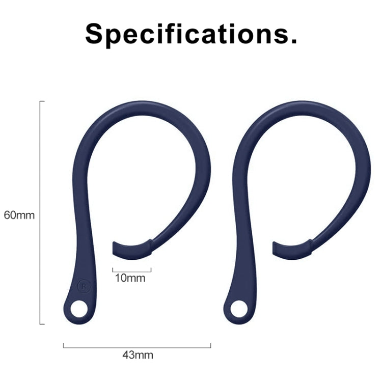 Für AirPods 1 / 2 / Pro Anti-Verlust Silikon Ohrhörer Ohrbügel