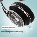 B1 Graffiti Muster Kabelloses Bluetooth V5.0 Headset
