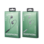 REMAX RM-201 In-Ear Stereo Metall Musik-Kopfhörer mit Kabelsteuerung + Mikrofon, Unterstützt Freisprechen