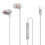 REMAX RM-560 Type-C In-Ear Stereo Metall-Musikkopfhörer mit Kabelsteuerung + Mikrofon, unterstützt Freisprechfunktion, nicht für Samsung-Telefone