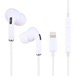 8-Pin In-Ear Kabelgebundener Kopfhörer mit Mikrofon, Kabellänge: ca. 1,2m, 8-Pin