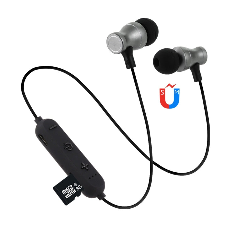 F11 Bluetooth 4.2 Halsband-Design Bluetooth-Headset, unterstützt Musikwiedergabe & Umschalten & Lautstärkeregelung & Annehmen