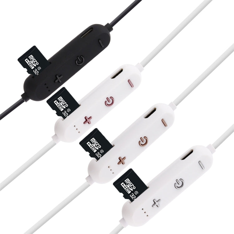 F11 Bluetooth 4.2 Halsband-Design Bluetooth-Headset, unterstützt Musikwiedergabe & Umschalten & Lautstärkeregelung & Annehmen