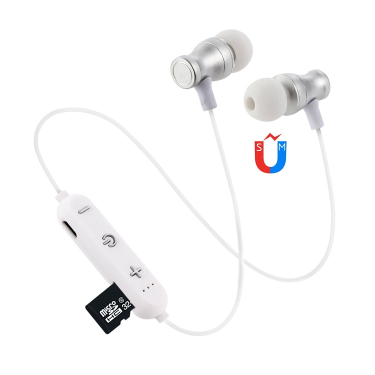 F11 Bluetooth 4.2 Halsband-Design Bluetooth-Headset, unterstützt Musikwiedergabe & Umschalten & Lautstärkeregelung & Annehmen
