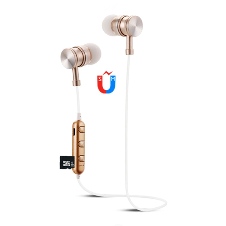 F3 Bluetooth 4.2 Halsband-Design Bluetooth-Headset, unterstützt Musikwiedergabe & Umschalten & Lautstärkeregelung & Annehmen