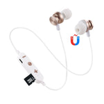 F17 Bluetooth 4.2 Halsband-Design Bluetooth-Headset, unterstützt Musikwiedergabe & Umschalten & Lautstärkeregelung & Annehmen