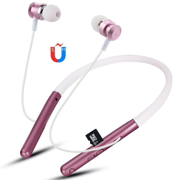 F108 Bluetooth 4.2 Halsband-Design Bluetooth-Headset, unterstützt Musikwiedergabe & Umschalten & Lautstärkeregelung & Annehmen