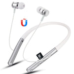 F108 Bluetooth 4.2 Halsband-Design Bluetooth-Headset, unterstützt Musikwiedergabe & Umschalten & Lautstärkeregelung & Annehmen